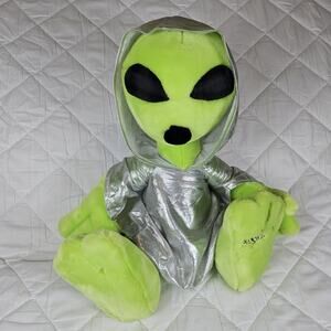 Y2K Kellytoy Large Green Alien Plush Roswell New Mexico Rare Area 51 ET Vintage